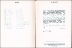 König Róbert: Cornwalltól Edinburgh-ig 1987. Grafikai epigrammák. Bp., 1987., Kisgrafika Barátok Kör...