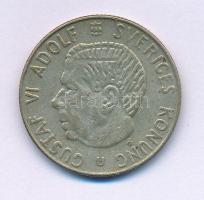 Svédország 1963U 1K billon "VI. Gusztáv Adolf" T:VF, kis patina
Sweden 1963U 1 Krona bill...