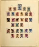 Svédország tartalmas gyűjtemény, 3.050 bélyeg előrajzolt albumban, főleg bélyegzett anyag rengeteg h...