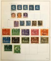 Svédország tartalmas gyűjtemény, 3.050 bélyeg előrajzolt albumban, főleg bélyegzett anyag rengeteg h...