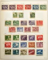 Svédország tartalmas gyűjtemény, 3.050 bélyeg előrajzolt albumban, főleg bélyegzett anyag rengeteg h...