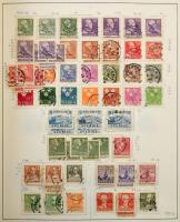 Svédország tartalmas gyűjtemény, 3.050 bélyeg előrajzolt albumban, főleg bélyegzett anyag rengeteg h...