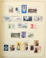 Svédország tartalmas gyűjtemény, 3.050 bélyeg előrajzolt albumban, főleg bélyegzett anyag rengeteg h...