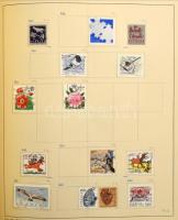 Svédország tartalmas gyűjtemény, 3.050 bélyeg előrajzolt albumban, főleg bélyegzett anyag rengeteg h...