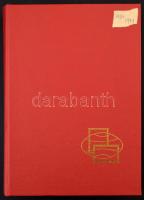 1964-1971 Hiányos gyűjtemény 16 lapos Philux A4-es berakóban, bordó borítóval