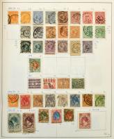 Hollandia tartalmas gyűjtemény, 2.900 bélyeg előrajzolt albumban, főleg bélyegzett anyag rengeteg ha...