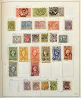 Hollandia tartalmas gyűjtemény, 2.900 bélyeg előrajzolt albumban, főleg bélyegzett anyag rengeteg ha...