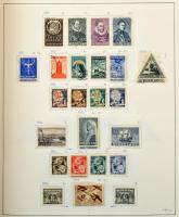 Hollandia tartalmas gyűjtemény, 2.900 bélyeg előrajzolt albumban, főleg bélyegzett anyag rengeteg ha...