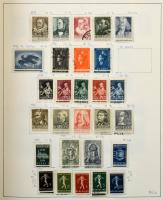 Hollandia tartalmas gyűjtemény, 2.900 bélyeg előrajzolt albumban, főleg bélyegzett anyag rengeteg ha...