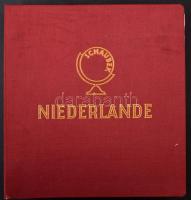 Hollandia tartalmas gyűjtemény, 2.900 bélyeg előrajzolt albumban, főleg bélyegzett anyag rengeteg ha...