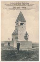 1916 Barcaföldvár, Földvár, Marienburg, Feldioara; Deák emlék. Itt estek el 1612 október hó 16-án a brassói Honterus-gymnasiumi deákjai vitéz küzdelemben szülővárosukért. Stefani M. kiadása / military monument (EK)