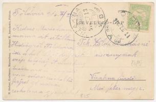 1916 Barcaföldvár, Földvár, Marienburg, Feldioara; Deák emlék. Itt estek el 1612 október hó 16-án a ...