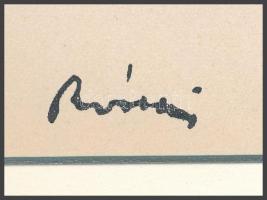 Rippl-Rónai József (1861-1927): Kedvenc kutyáim. Cinkográfia, papír, jelzett a cinkográfián, 17x25 c...