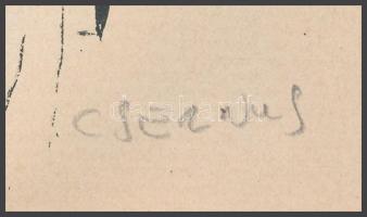 Csernus Tibor (1927-2007): Alakok (Illusztráció József Attila Hazám c. kötetéhez). Nyomat, papír, ut...