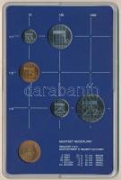 Hollandia 1983. 5c-2 1/2G (5xklf) forgalmi sor műanyag tokban, pénzverdei zsetonnal T:UNC Netherland...
