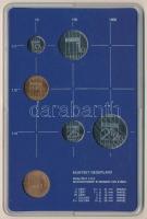 Hollandia 1983. 5c-2 1/2G (5xklf) forgalmi sor műanyag tokban, pénzverdei zsetonnal T:UNC Netherland...