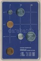 Hollandia 1985. 5c-2 1/2G (5xklf) forgalmi sor műanyag tokban, pénzverdei zsetonnal T:UNC Netherland...