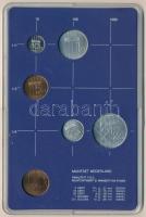 Hollandia 1985. 5c-2 1/2G (5xklf) forgalmi sor műanyag tokban, pénzverdei zsetonnal T:UNC Netherland...