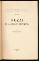 Farkas László: Kézai és a magyar krónikák. Kolozsvári-szegedi értekezések a magyar művelődéstörténel...