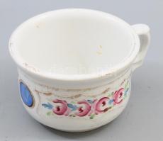 cca 19. sz. vége, Komacsésze, kopott, d: 11,5 cm, m: 7 cm