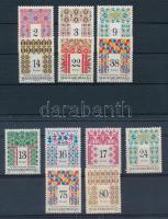 1995-1996 Magyar népművészet III-IV. sorok 2 stecklapon