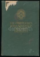 Brug, Friedrich: Die Brüder der christlichen Schulen in den fünf Erdteilen. Kirnach-Villingen, 1925, Verlag der Schulbrüder, 1 (címkép) t.+ 109+(3) p.+ 27 (fekete-fehér képek) t.+ 3 (térképek) t. Német nyelven. Kiadói aranyozott egészvászon-kötés, kissé foltos borítóval, az elülső borítón címkemaradvánnyal, néhány koszos lappal, korabeli ajándékozási bejegyzéssel, intézményi bélyegzővel.
