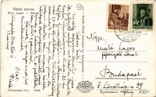 1943 Ojtoz, Ojtoztelep, Oituz; Ojtozi szoros, híd, Khell László, Bereck. Bogdán Elemér felvétele / P...