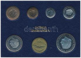 Hollandia 1980. 1c "Julianna" - 2 1/2G "Julianna" (6xklf) forgalmi sor műanyag t...