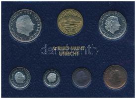 Hollandia 1980. 1c "Julianna" - 2 1/2G "Julianna" (6xklf) forgalmi sor műanyag t...