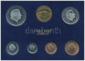 Hollandia 1980. 1c "Julianna" - 2 1/2G "Julianna" (6xklf) forgalmi sor műanyag t...