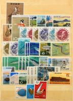 Japán több mint 100 bélyeg közepes berakóban