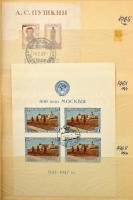 Oroszország és Szovjetunió komoly gyűjtemény, több mint 9.000 bélyeg és blokk, főleg bélyegzett anyag rengeteg használatlan, sokszor postatiszta másodpéldánnyal 3 db előrajzolt albumban + 1 blokkberakóban. 2010-ben abbahagyott és euróban felértékelt, rendkívül gondosan, precizen kezelt szép anyag, nagyon magas katalógus érték!! Érdemes megnézni!!