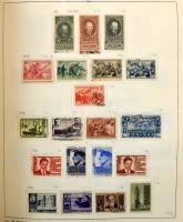 Oroszország és Szovjetunió komoly gyűjtemény, több mint 9.000 bélyeg és blokk, főleg bélyegzett anya...