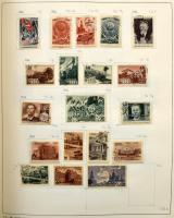 Oroszország és Szovjetunió komoly gyűjtemény, több mint 9.000 bélyeg és blokk, főleg bélyegzett anya...