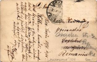 1935 Zólyomlipcse, Zólyom-Lipcse, Slovenská Lupca; Námestie / tér, vár / square, castle, photo (EK)