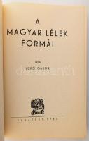 Lükő Gábor: A magyar lélek formái. Pécs, 1987, Baranya Megyei Könyvtár, 340 p.+XL(fekete-fehér)+4 (s...