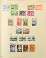 Dánia, Feroer, Grönland, Island és Norvégia tartalmas gyűjtemények, 5.250 bélyeg előrajzolt albumban...