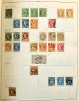 Franciaország és külföldi posták nagyon tartalmas gyűjtemény, 5.230 bélyeg előrajzolt albumban, főle...