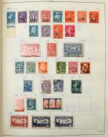 Franciaország és külföldi posták nagyon tartalmas gyűjtemény, 5.230 bélyeg előrajzolt albumban, főle...