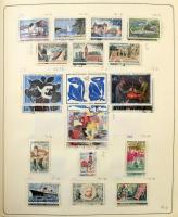 Franciaország és külföldi posták nagyon tartalmas gyűjtemény, 5.230 bélyeg előrajzolt albumban, főle...