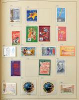 Franciaország és külföldi posták nagyon tartalmas gyűjtemény, 5.230 bélyeg előrajzolt albumban, főle...