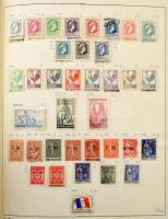 Franciaország és külföldi posták nagyon tartalmas gyűjtemény, 5.230 bélyeg előrajzolt albumban, főle...