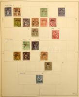 Franciaország és külföldi posták nagyon tartalmas gyűjtemény, 5.230 bélyeg előrajzolt albumban, főle...