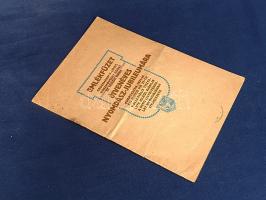 [Alkalmi nyomtatvány] Jubileumi emlék. Emlékfüzet Grossmann V. Lipót, Koszmovszky Adolf és Török Már...