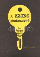 Molnár János:  A zsidó kirekesztett? A Szittyakürt melléklete. [Cleveland, Ohio], (1993). [Hungária Szabadságharcos Mozgalom] [ny. n.] [20] p. Egyetlen kiadás. Az 1962-ben alapított, hungarista irányzatú emigráns folyóirat melléklete az 1990-es évek első felében jelentős hevességgel folyó magyarországi emlékezetpolitikai csatározások dokumentuma. Az antiszemita szemléletű kiadvány a Karsai László történész, holokausztkutató szerkesztésében megjelenő "Kirekesztők" és "Befogadók" című antológia kiadása alkalmából szemezget a kiadvány sajtóvisszhangjának dokumentumaiból (1992-1993), illetve teszi közzé sajátos, összeesküvés-elméletet súroló gondolatmenetű vitairatát a magyarországi politikum és sajtóviszonyok természetéről. Az eldurvuló, antiszemita és hungarofób kirohanásokkal teli emlékezetpolitikai vita végső soron a tudatosan távol maradó Magyar Szocialista Párt 1994-es választási győzelméhez vezetett. Fűzve, illusztrált kiadói borítóban.