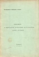 Fodor István: A honfoglaló magyarság kultúrájának keleti gyökerei. (Kandidátusi értekezés tézisei.) Budapest, 1980. [Szerző - Nyomda nélkül]. 11 + [1] p. Egyetlen kiadás. Alacsony példányszámban készült, tanszéki terjesztésű dokumentumunk Fodor István (1943-2021) régész, muzeológus őstörténeti témájú kandidátusi értekezésének főbb pontjait teszi közzé. A Magyar Nemzeti Múzeum Középkori Osztályának vezetője 1982-ben sikerrel védte meg értekezését. Példányunk hátsó borítóján tintafoltos kíséretében ismeretlen kéz (feltehetően a szerző) által írt telefonos elérhetőség. Fűzve, feliratozott, foltos kiadói borítóban.