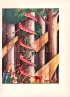 Mérei Erzsébet: 
Furulyás Pisti cukorországban. Turi Polgár István rajzaival.
[Budapest], (1939). ...