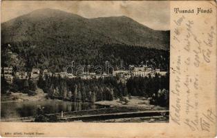 1903 Tusnádfürdő, Baile Tusnad; Szt. Anna tó, látkép. Adler Alfréd fényképész / lake, general view (EB)