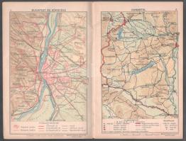 cca 1915 Népiskolai atlasz a IV. osztály számára, tervezték: Bátky Zsigmond, Kogutowicz Károly, Litt...
