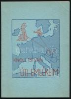 Knoll István: Angliai és dániai útiemlékeim. Bp., 1947, szerzői kiadás (Krausz József-ny.), 79+(1) p. Fekete-fehér fotókkal illusztrálva. Kiadói papírkötés.